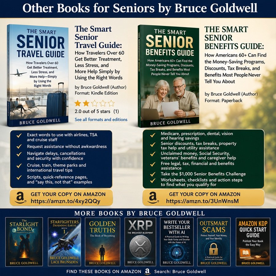 Other books for seniors by Bruce Goldwell